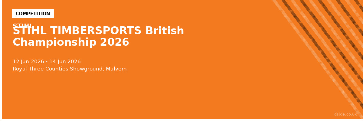 STIHL TIMBERSPORTS British Championship 2026