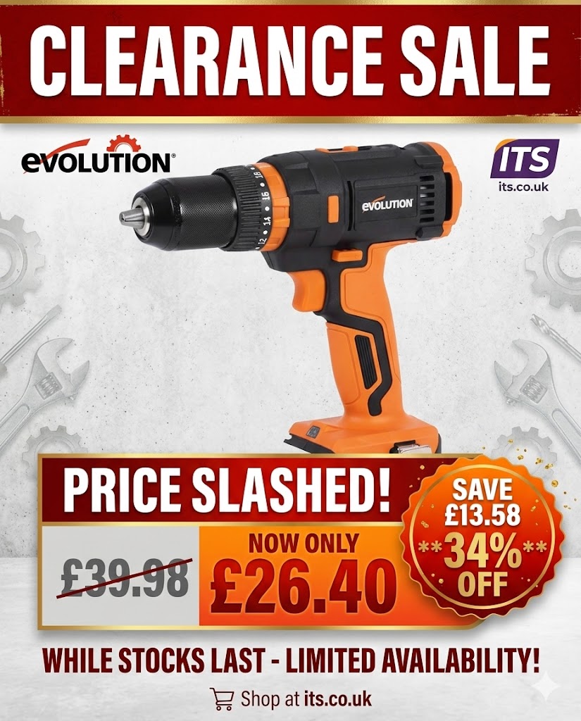 🚨 CLEARANCE ALERT: THE 'ALMOST ILLEGAL' DRILL DEAL 🚨