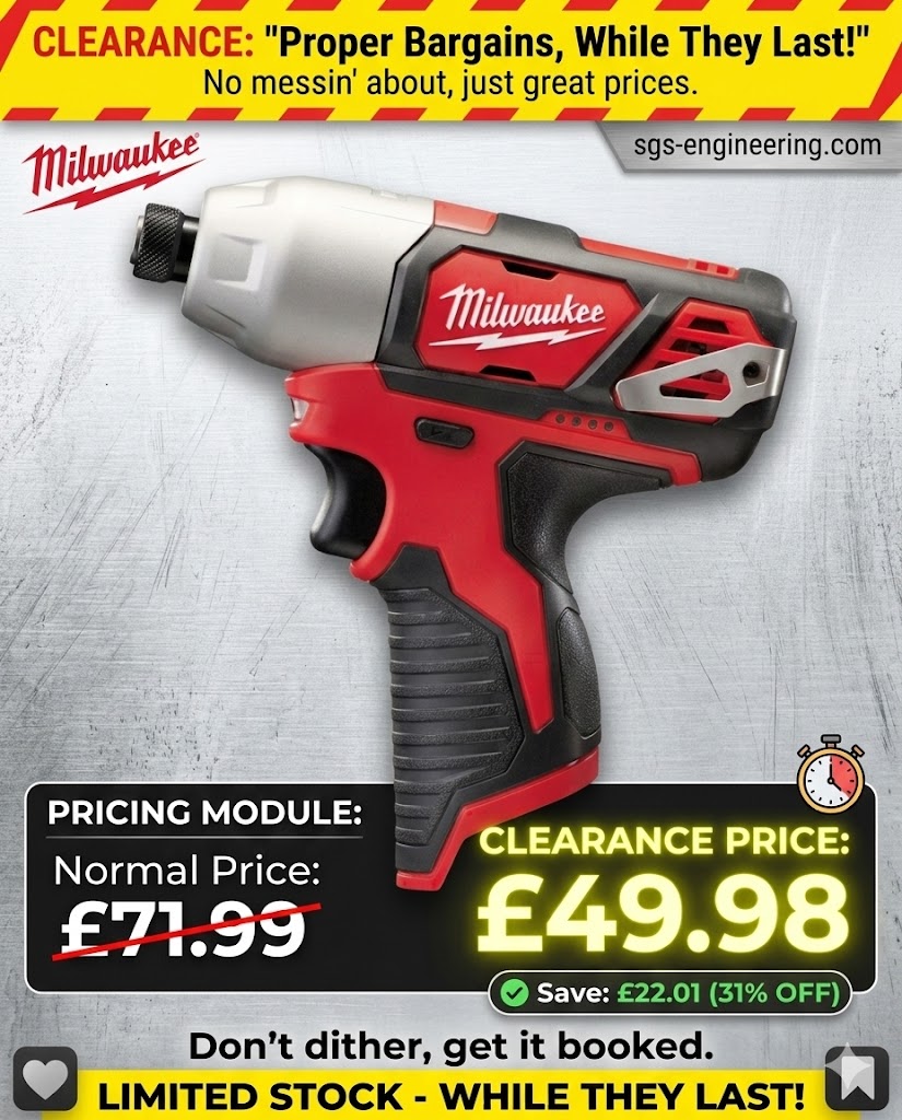 🚨 PROPER STEAL ALERT: MILWAUKEE FOR UNDER FIFTY QUID?! 🚨