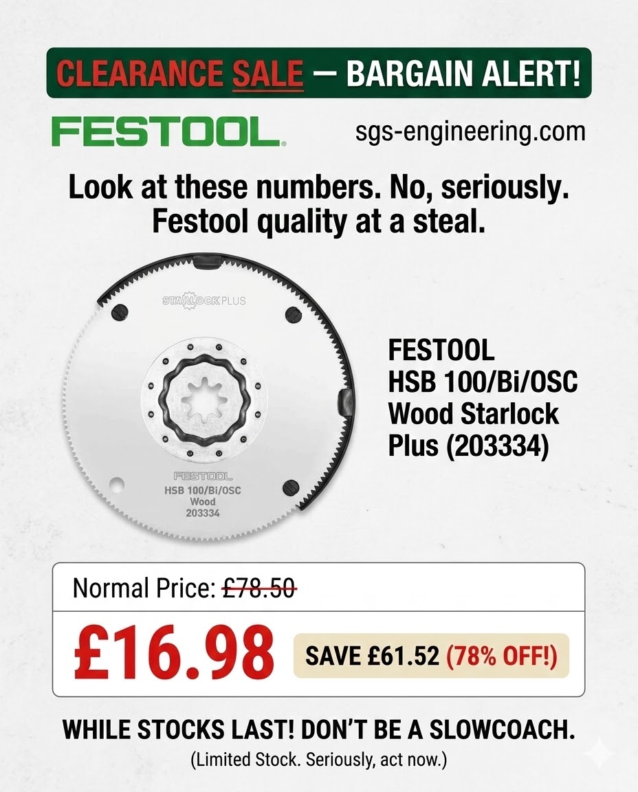 🚨 FESTOOL FOR THE PRICE OF A FISH SUPPER?! 🚨
