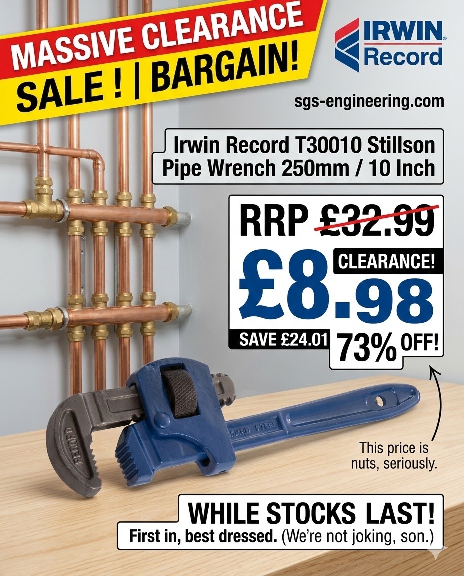 🚨 STOP THE VAN! 🚨 IRWIN VISES FOR THE PRICE OF A MEAL DEAL?! 🚨