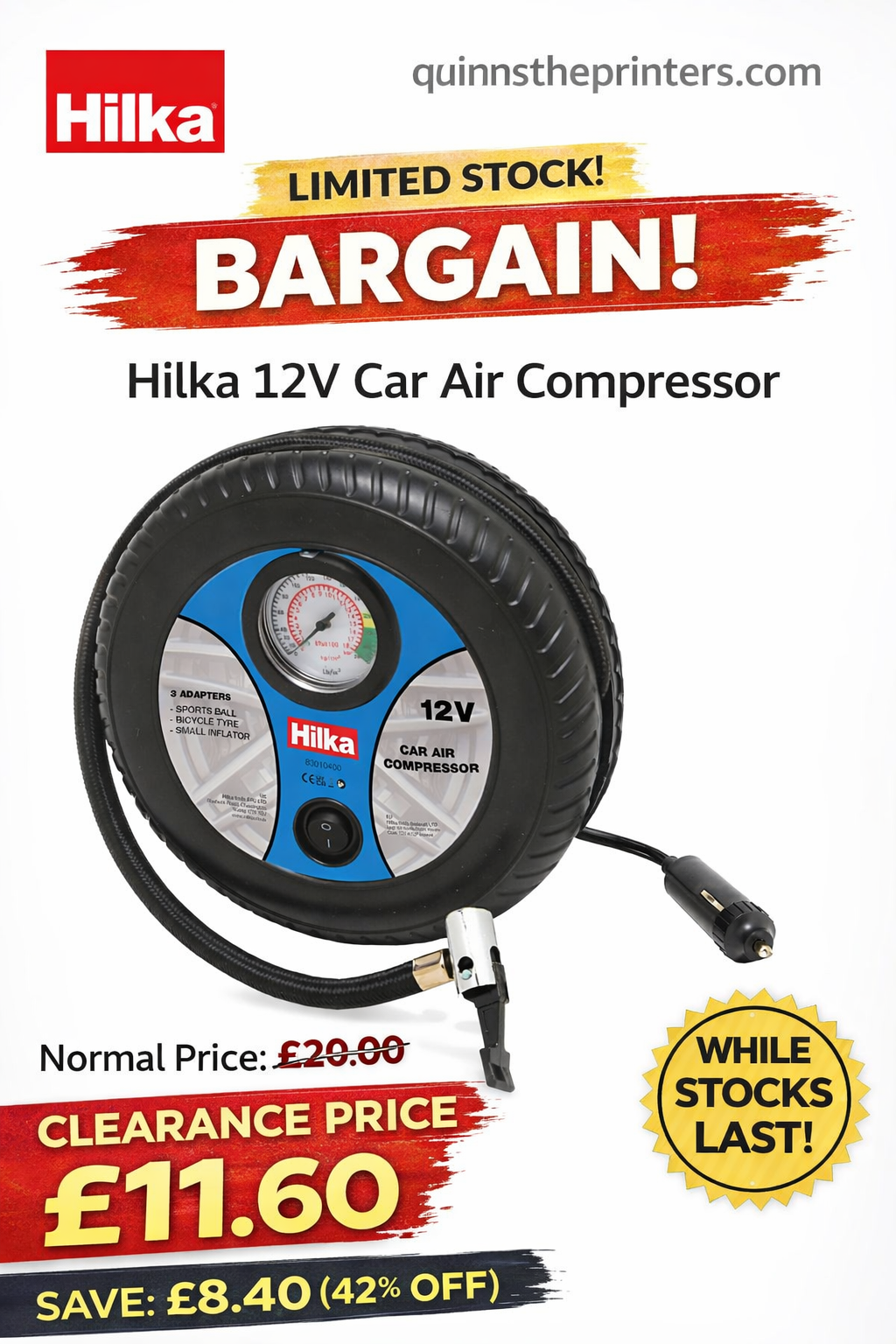 🚨 PRICE DROP: DON'T GET STRANDED ON A SATURDAY MORNING 🚨